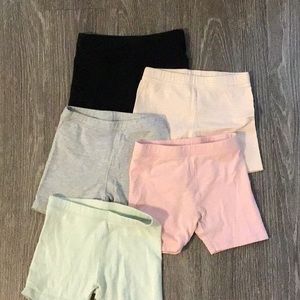 Five-4T Old Navy bike shorts.